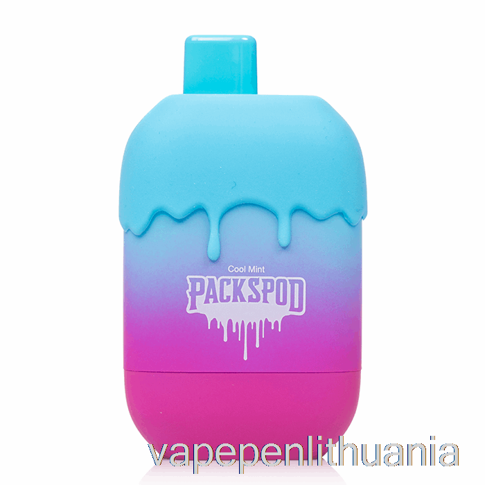 Packwood Packspod 5000 Vienkartinis želato šaldytas (vėsus Mėtų) Vape Skystis